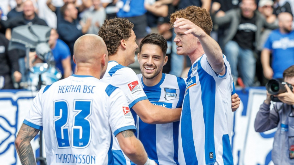 Hertha historisch gut und an der Spitze 