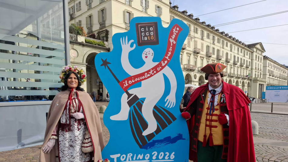 Torino si fa dolce, torna Cioccolat&ograve; con oltre 70 stand in piazza