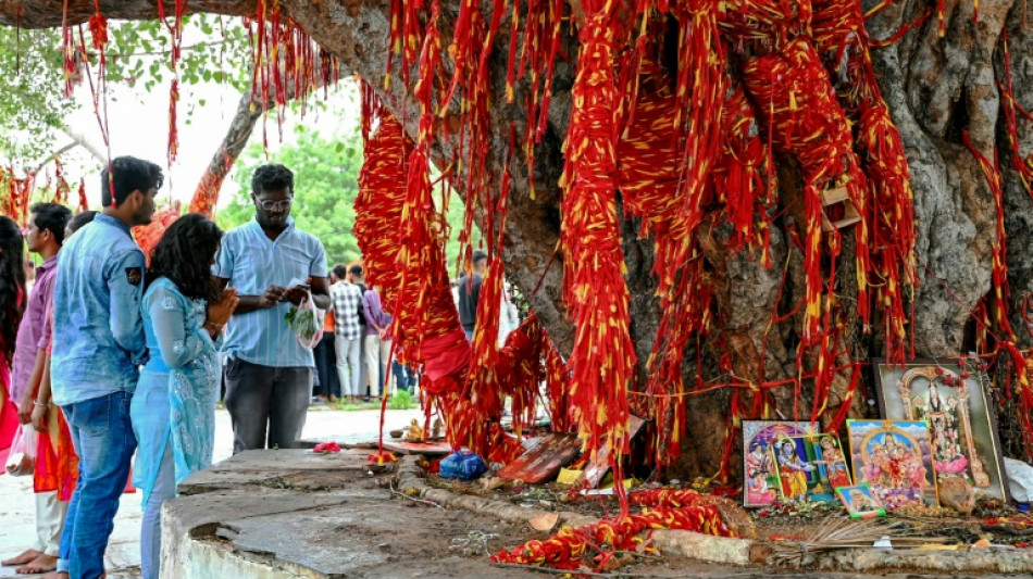 En Inde, un "temple des visas" pour esp&eacute;rer d&eacute;crocher le s&eacute;same pour vivre le r&ecirc;ve am&eacute;ricain