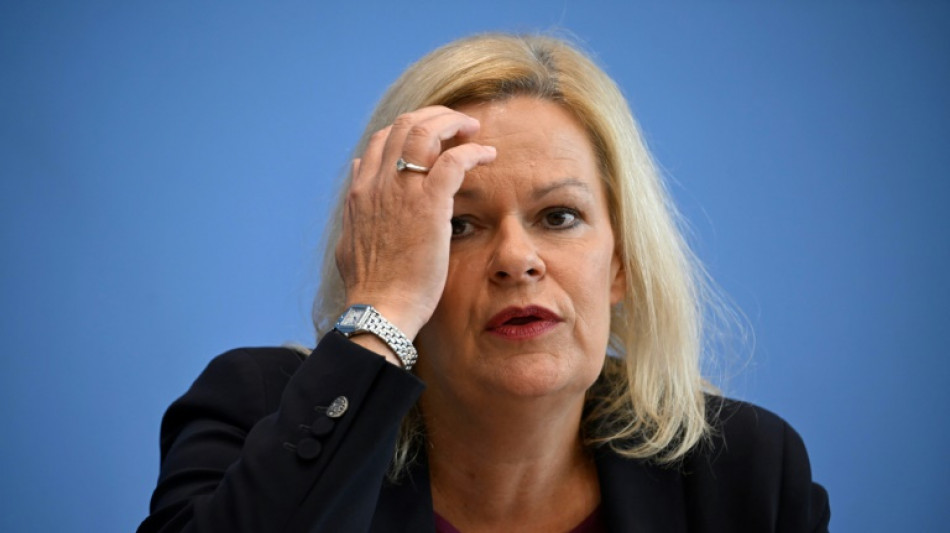 Faeser sagt organisierter Kriminalit&auml;t mit neuer Strategie den Kampf an