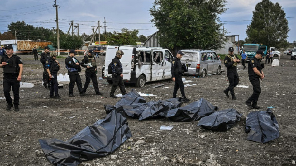 Dans un centre de transit bombard&eacute; du Sud ukrainien, l'abomination de la guerre