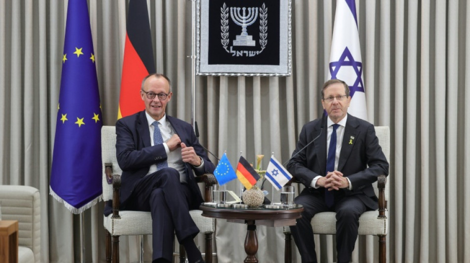 Merz sagt Israel bei Antrittsbesuch weitere Unterst&uuml;tzung zu