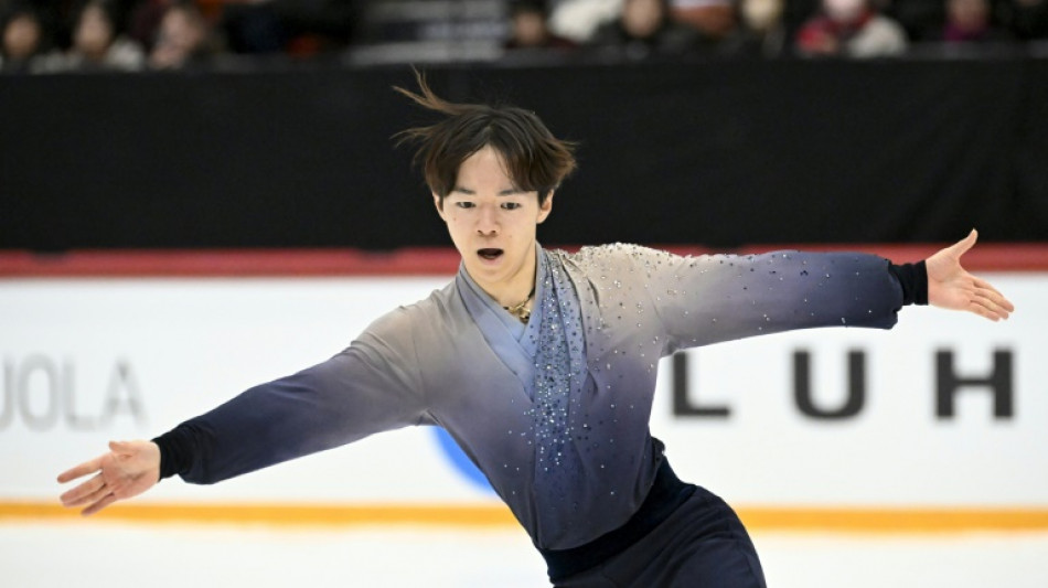 Kagiyama seizes men's title in Finlandia Grand Prix