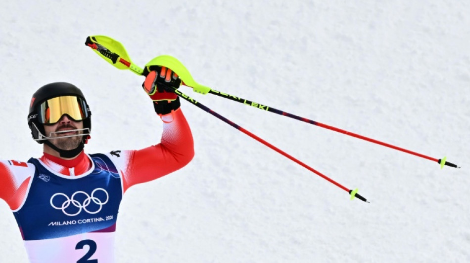 Meillard crowns Swiss men's Olympic domination with slalom gold