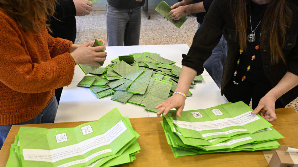 Proiezioni Opinio-Rai, il NO al 53,1% e il SI' al 46,9%