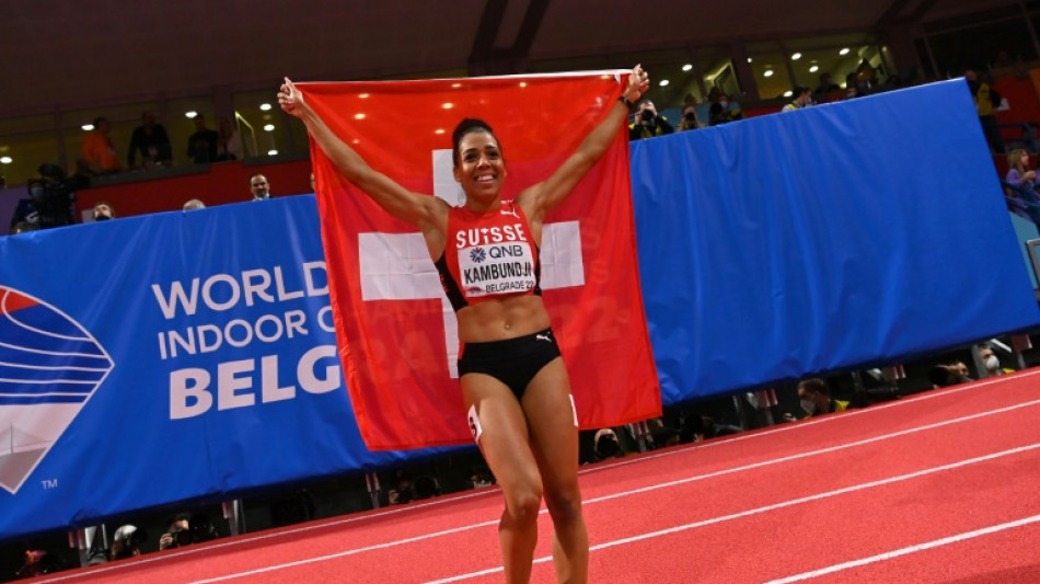 Mondiaux en salle d'athl&eacute;tisme: la sensation Kambundji