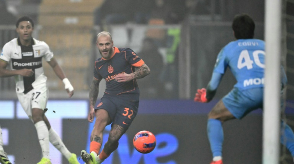 Inter extend Serie A lead at Parma after Napoli slip