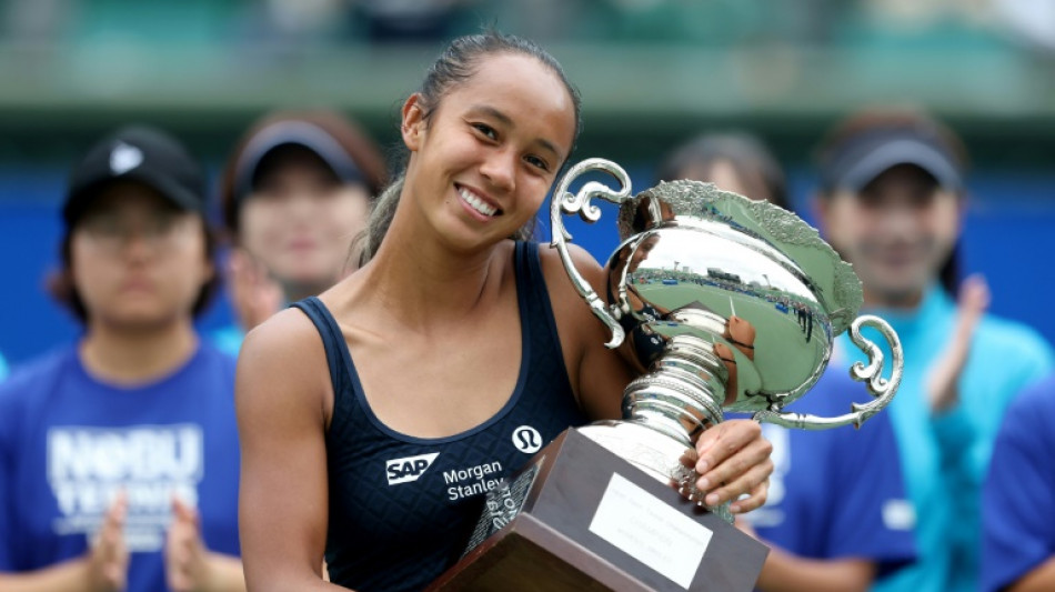 Canadense Leylah Fernandez &eacute; campe&atilde; do WTA 250 de Osaka