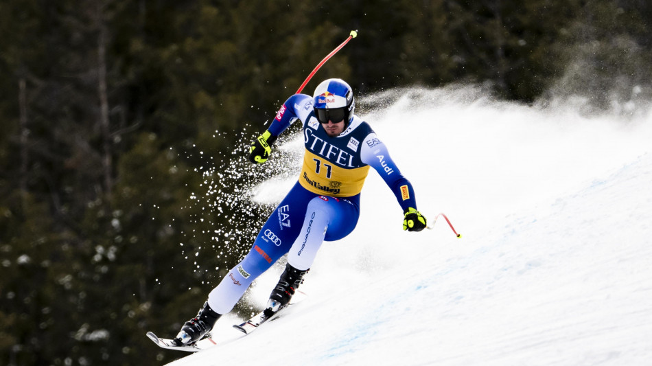 Sci: cdm; Paris terzo in discesa Val Gardena, 50/a vittoria per Odermatt