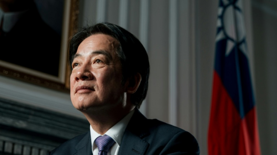 El presidente de Taiw&aacute;n quiere mayor cooperaci&oacute;n en defensa con Europa (entrevista con la AFP)