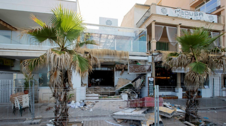 Quatre morts, dont deux Allemandes et un S&eacute;n&eacute;galais, dans l'effondrement d'un bar-restaurant aux Bal&eacute;ares