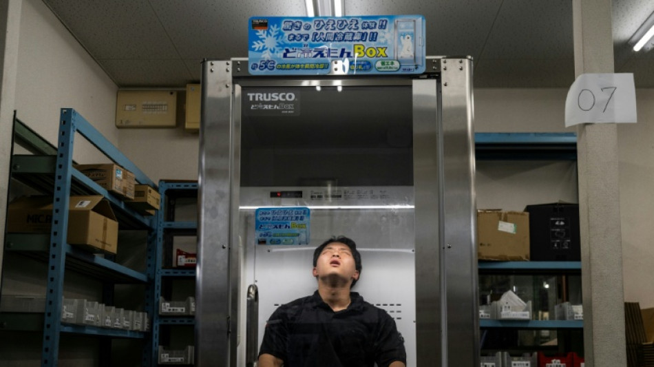 Canicule: un r&eacute;frig&eacute;rateur pour humains soulage les travailleurs japonais