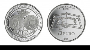 Una moneta celebra i 100 anni dell'intelligence italiana