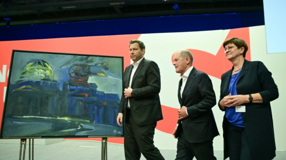 SPD-Parteitag würdigt Scholz und Esken - Beschlüsse zu Wirtschaft und Arbeit