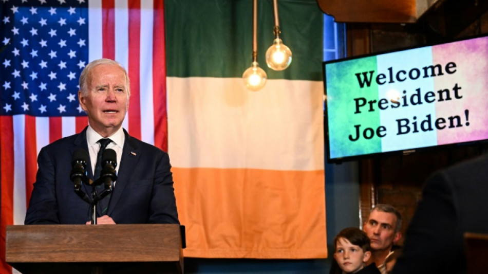 Biden &agrave; Dublin, sur les traces de ses anc&ecirc;tres et de Kennedy