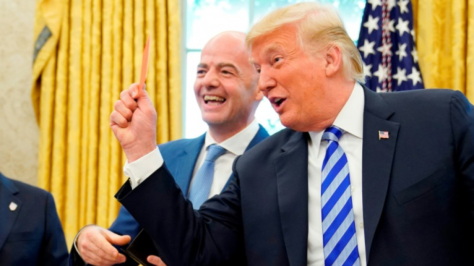 El idilio de Trump e Infantino a escena en el sorteo del Mundial