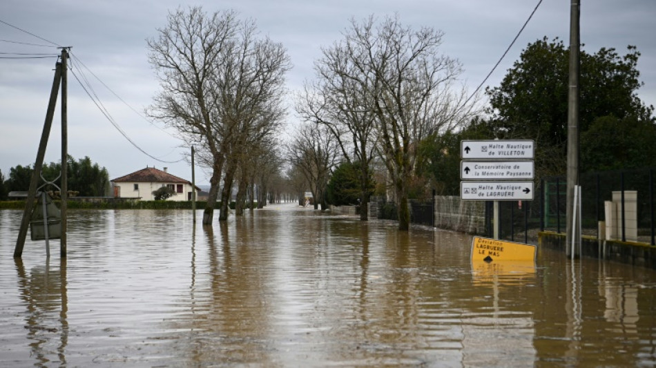 Crues: rouge dans le Sud-Ouest, la vigilance orange gagne le Bassin parisien 