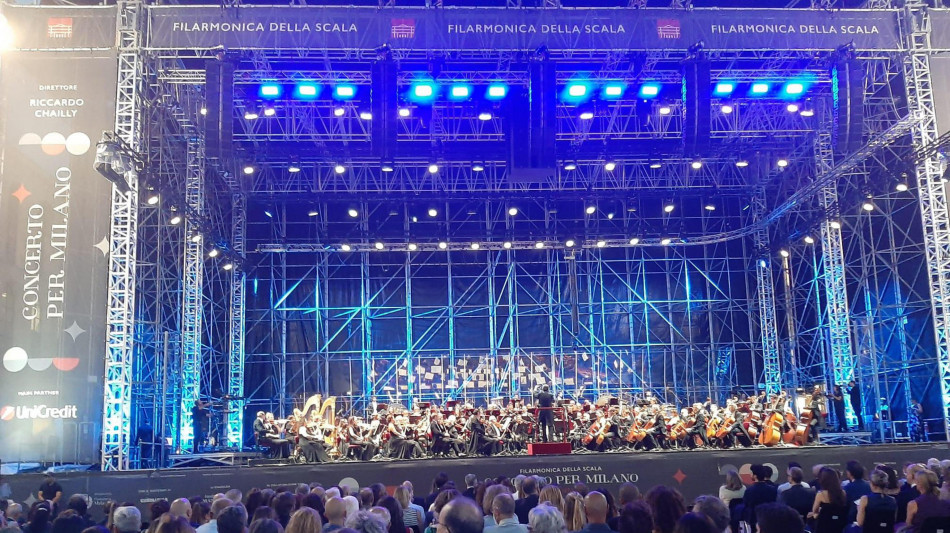 Scala, il 5 giugno Filarmonica in piazza Duomo con Chailly