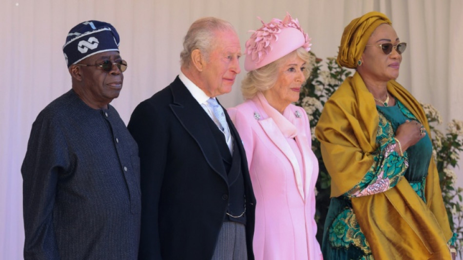 Nigerian president meets royals on 'historic' UK state visit 