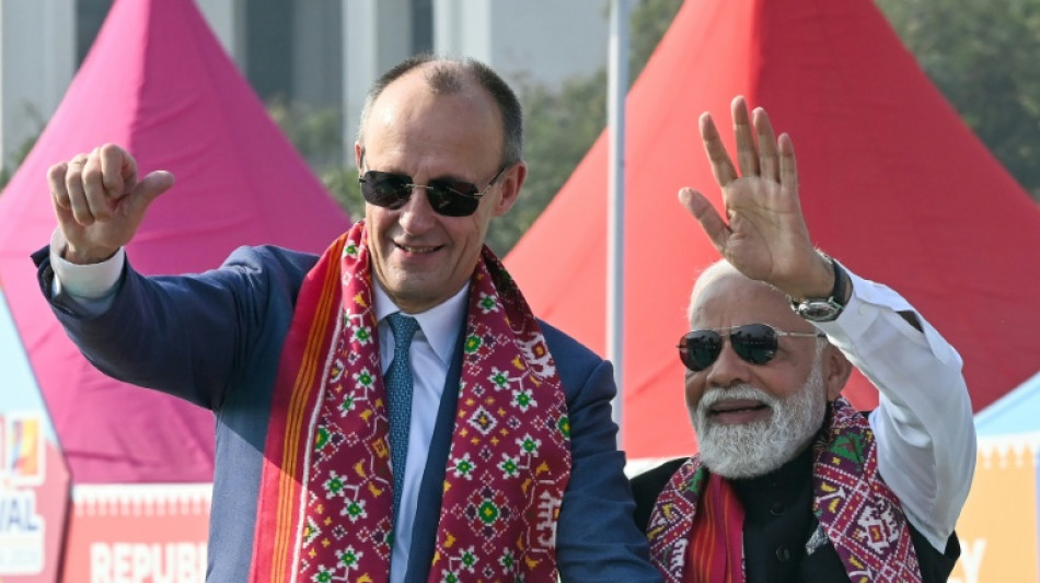 Merz k&uuml;ndigt st&auml;rkere wirtschaftliche und milit&auml;rische Zusammenarbeit mit Indien an