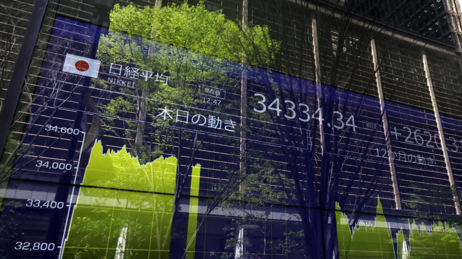 Borsa: Tokyo, apertura in lieve calo (-0,10%)