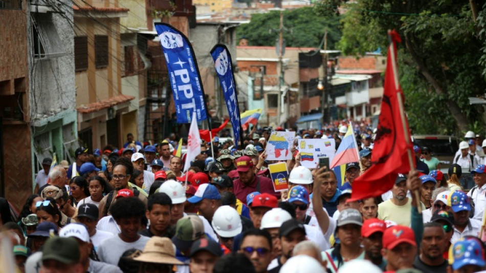 Venezuela celebra nuevas jornadas de alistamiento frente a la "agresión" de EEUU