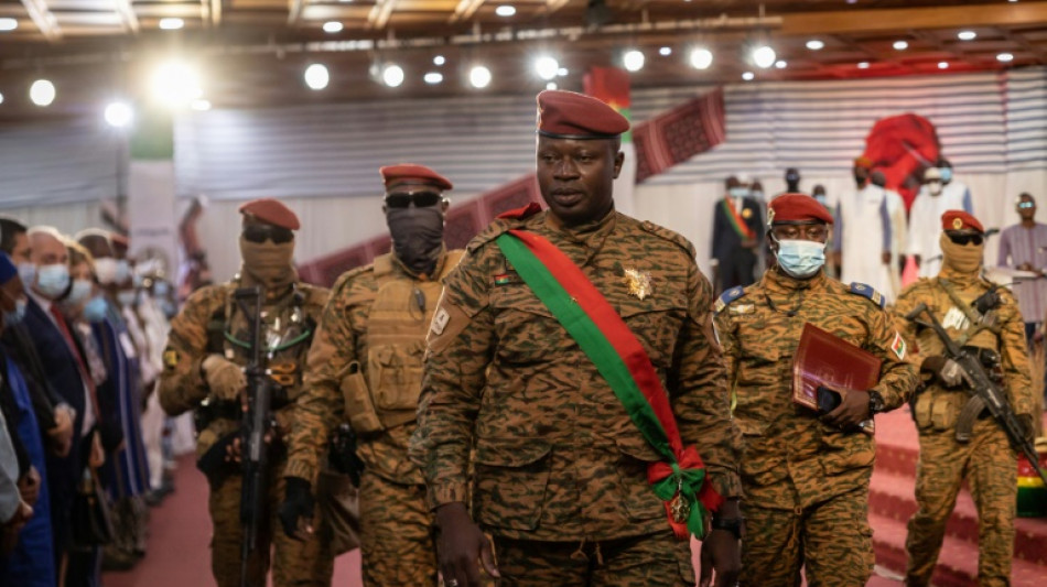 Burkina: le lieutenant-colonel Damiba, &eacute;ph&eacute;m&egrave;re chef des putschistes