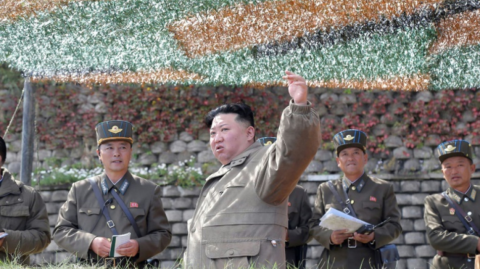 La Cor&eacute;e du Nord teste deux missiles de croisi&egrave;re en pr&eacute;sence de Kim Jong Un