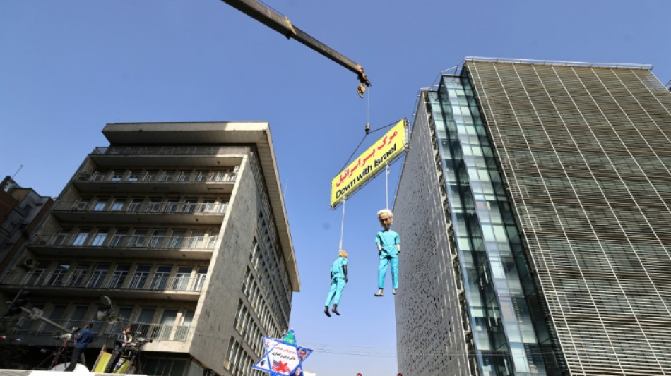 Iran commemorates storming of US embassy with missile replicas, fake coffins