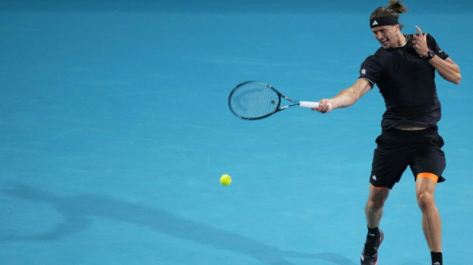 Tennis: Zverev im Viertelfinale von Miami