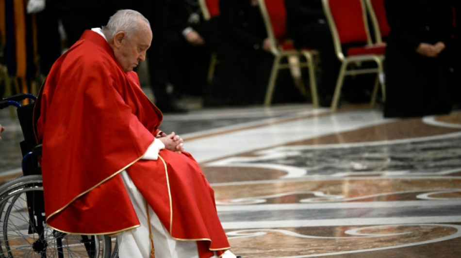 Le pape attendu pour les c&eacute;l&eacute;brations de P&acirc;ques malgr&eacute; l'inqui&eacute;tude sur sa sant&eacute;