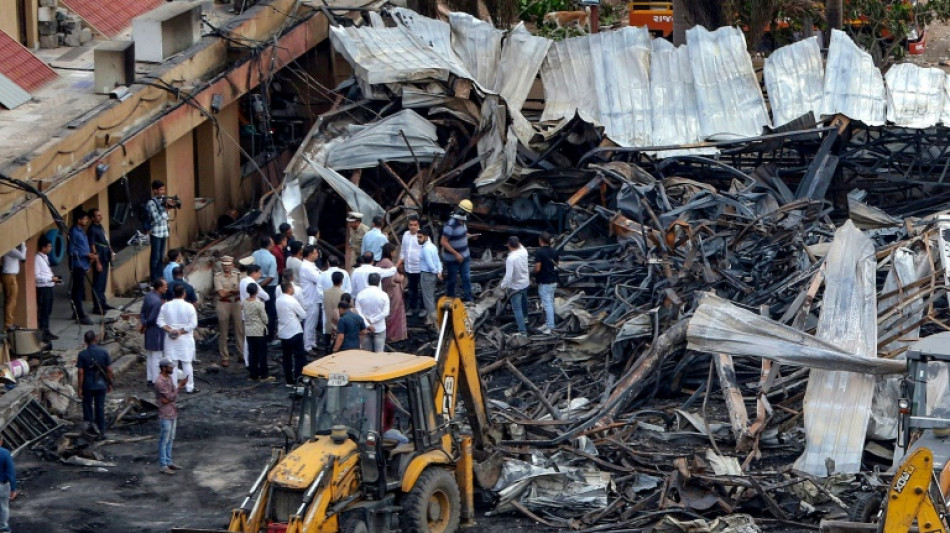 Incendie dans un parc d'attraction en Inde: le bilan grimpe &agrave; 27 morts, dont 4 enfants