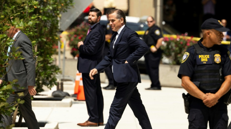 Le fils de Joe Biden plaide non coupable de fraude fiscale apr&egrave;s la suspension d'un accord