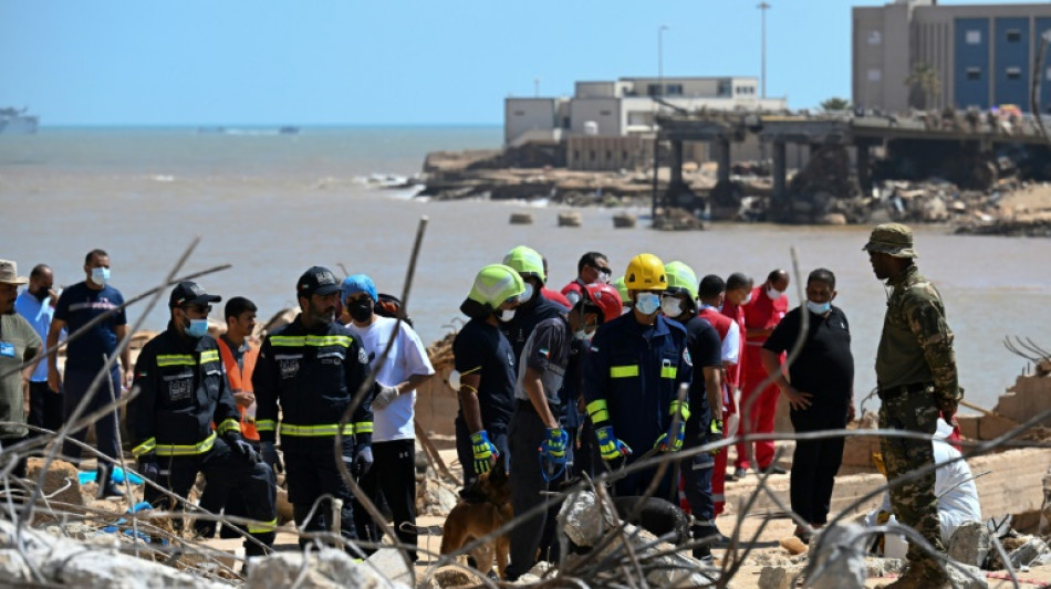 Inondations en Libye: une semaine apr&egrave;s le drame, Derna cherche toujours ses morts