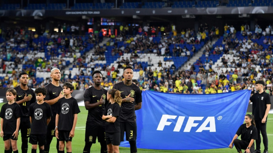 Brazil wear black for first time in anti-racism stand 