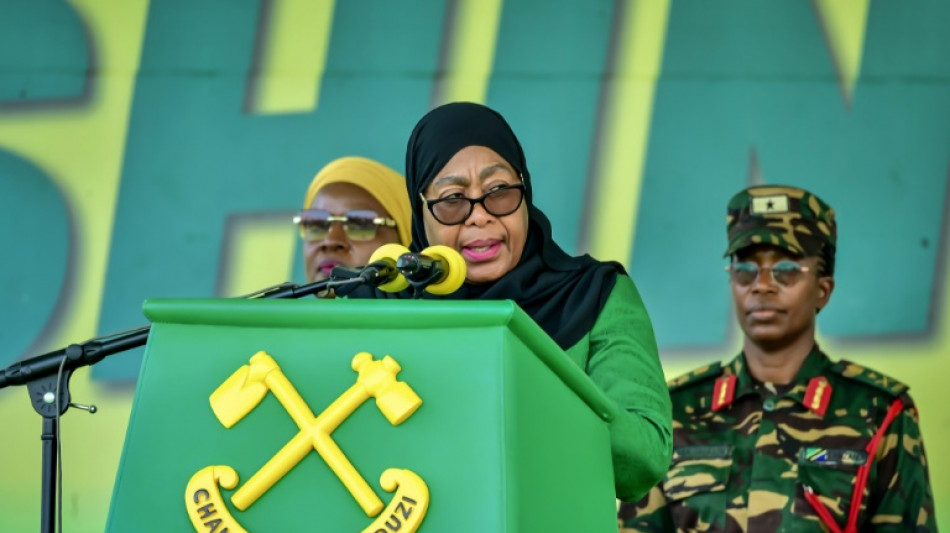 Tanzania president wins election landslide after deadly protests