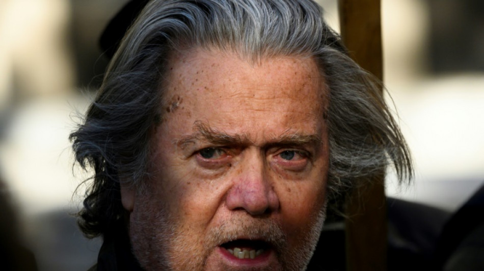 Strafma&szlig; gegen fr&uuml;heren Trump-Berater Steve Bannon wird verk&uuml;ndet
