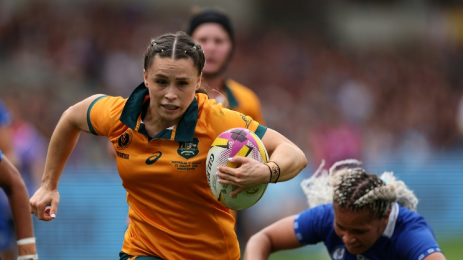 Australia start Women's Rugby World Cup with record 73-0 rout of Samoa