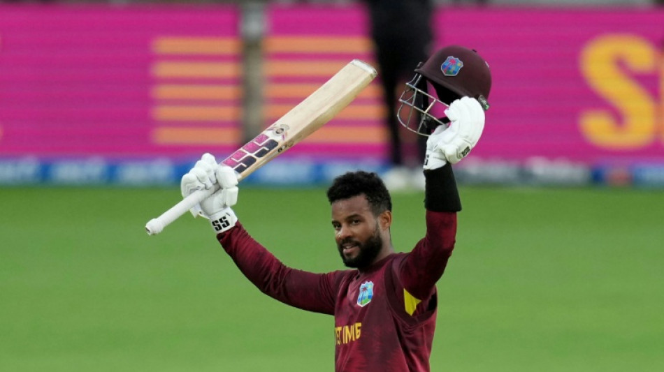 Hope century blasts West Indies to 247-9 against New Zealand