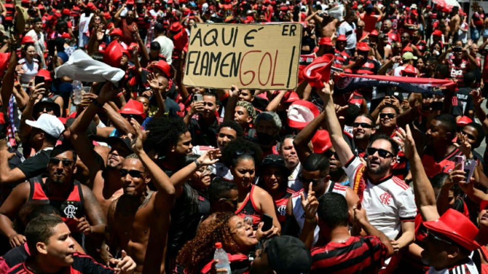 Flamengo &eacute; recebido com festa no Rio ap&oacute;s conquista do tetra da Libertadores