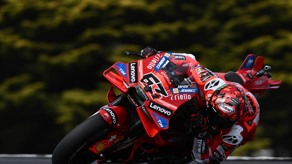 Moto:Bezzecchi 'tutto fantastico, Bagnaia 'qualche problema c'è'