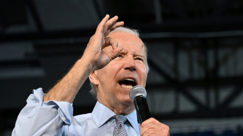 Biden appelle &agrave; "d&eacute;fendre la d&eacute;mocratie" avant des l&eacute;gislatives de tous les dangers
