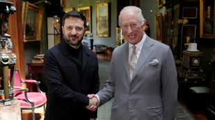 Selenskyj zu Besuch bei König Charles III.