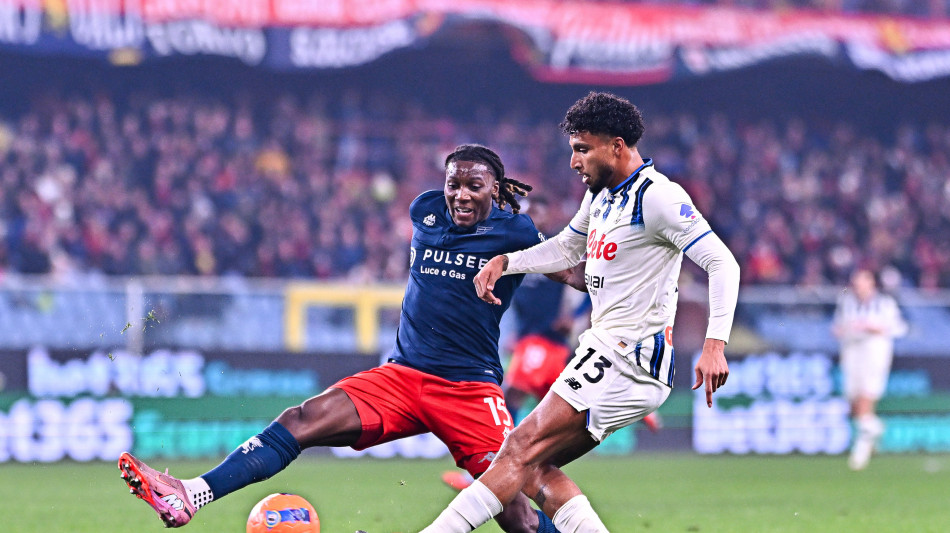 Serie A: Genoa-Atalanta 0-1