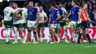 Rugby: la France encore battue par l'Afrique Sud, deux ans apr&egrave;s le cauchemar du quart de finale