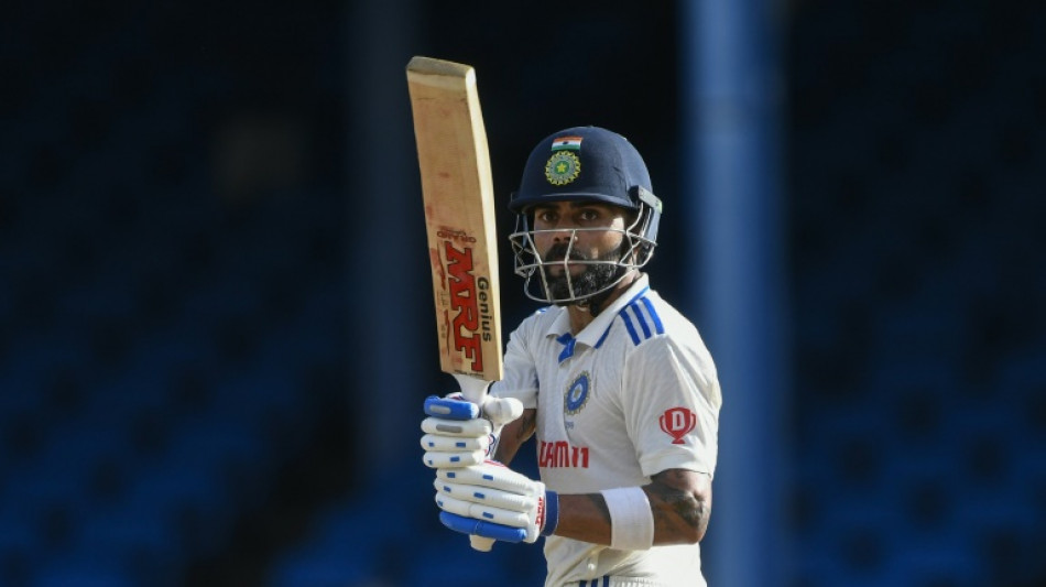 Kohli puts India on top on first day of second West Indies Test