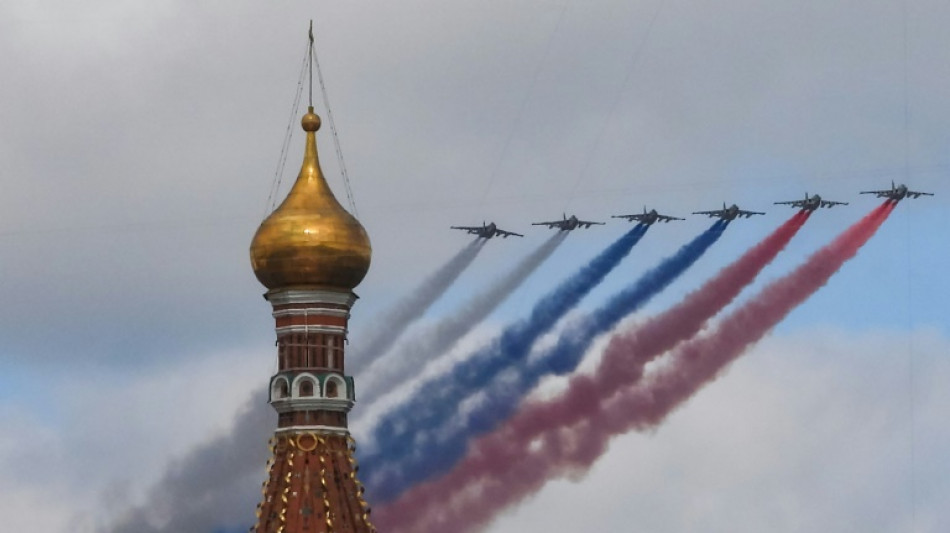 Putin rühmt bei Militärparade "Mut" der russischen Soldaten in der Ukraine
