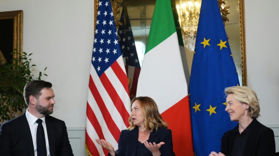 Vance und von der Leyen sprechen in Rom über Zölle