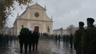 Marcon saluta il lagunare Daniele Sanapo con gli onori militari
