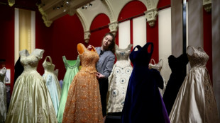'Sartorial diplomacy' on show in expo of late UK queen's fashion